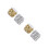 4Rolls Golden Decorative Beads Chain DIY Hanging Pendant for Xmas Tree 8
