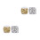 4Rolls Golden Decorative Beads Chain DIY Hanging Pendant for Xmas Tree 4
