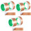 6 Rolls Double Sided Copper Foil Tape For Shielding And Repair 3