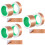 6 Rolls Double Sided Copper Foil Tape For Shielding And Repair 7