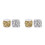 4Rolls Golden Decorative Beads Chain DIY Hanging Pendant for Xmas Tree 7