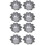 2sets Egg Tart Molds Cake Baking Molds Tartlet Baking Tools Set For Occasions 4pcs*2 5