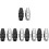 10 Pcs Motorcycle Front Wheel Spindle Socket Adapter Hex Axle Tool 7