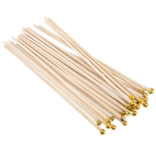 2 Pcs Wood Pole Flag Holders For Outside Small National Flagpole