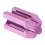 2Pcs Four-Sided Violet Pencil Sharpener Plastic Eyebrow Makeup Tool 1