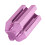 2Pcs Four-Sided Violet Pencil Sharpener Plastic Eyebrow Makeup Tool 2