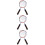 3 Pairs Lightweight Portable Badminton Racket Durable Orange 7