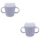 2 Pcs Toddler Baby Water Cup Training Drinking Cup 4