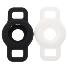 2 Pcs Pet Collar Accessories Cat Tracking Locator Silicone Cover