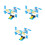 3pcs DIY Model Kit Rocket Satellite Toy 6