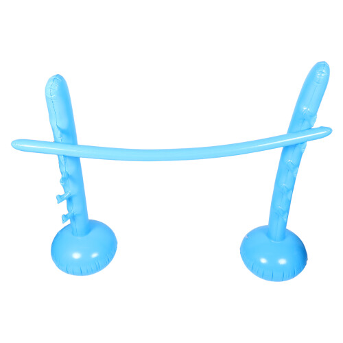 4Pcs Lightweight Sky-Blue Inflatable Stick Set for Kids Games