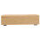 4Pcs Light Brown Wood Floor Mirror Base Support for Full Length Mirror 1