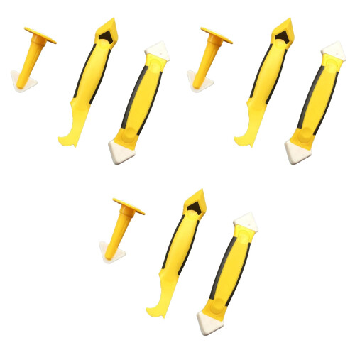 3 Count Caulking Tool Set Sealant Finishing Tools 2