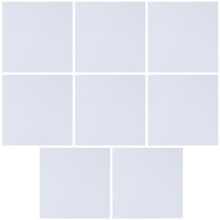 24 Pcs Embroidery Gridding Fabrics For Cross Stitch
