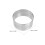 20 Pcs Round Mousse Circle Stainless Steel Silver Cake Mold 2