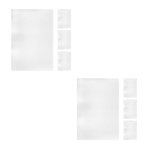 8Pcs Versatile Silver Aluminum Engraving Plates for DIY Projects 2
