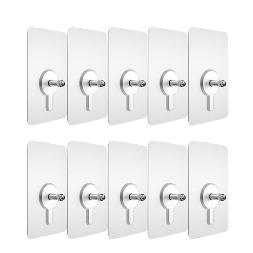 20 Pcs Punch-Free Non-Marking Wall Hook Kit For Picture Frames (6X6cm) 3621544998515