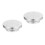 2 Pack Kit Light Turntable Manual Turntable 11.00x11.00x3.80cm 6