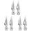 6 Pcs Flagpole Head Outdoor Plastic 2