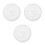 3Pcs Pu Pvc Ceiling Medallion Cover Plate For Light Fixture 8