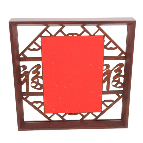 2Pcs Solid Wood Table Picture Frame Multi Color Double Sided Display