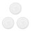 3Pcs Pu Pvc Ceiling Medallion Cover Plate For Light Fixture 5