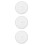 3Pcs Pu Pvc Ceiling Medallion Cover Plate For Light Fixture 10