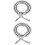 2 Pieces Extra Long Shower Hose Stainless Hand Held 6
