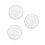 3Pcs Pu Pvc Ceiling Medallion Cover Plate For Light Fixture 7