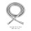 2 Pieces Extra Long Shower Hose Stainless Hand Held 8