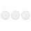 3Pcs Pu Pvc Ceiling Medallion Cover Plate For Light Fixture 9