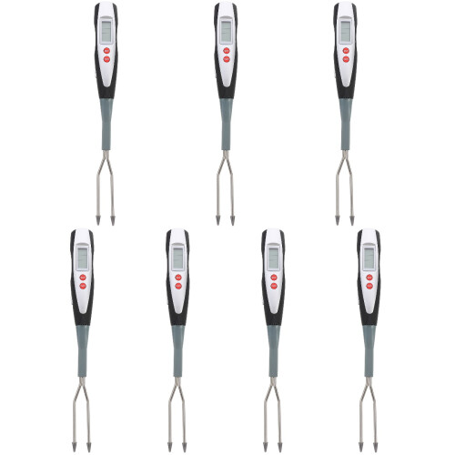 7 Pcs Bbq Fork Temperature Display Cook Indicator Cooking Thermometer 1
