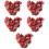 5Pcs Multi PVC Lightweight Confetti for Wedding, Engagement, Table 6