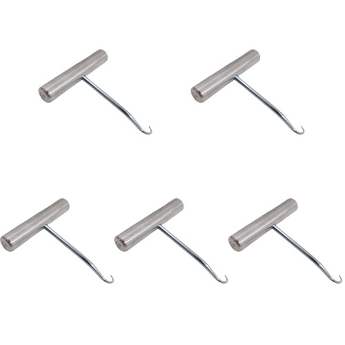 Set Of 5 Tennis Balls Badminton Rackets Sturdy Stringing Tool 1