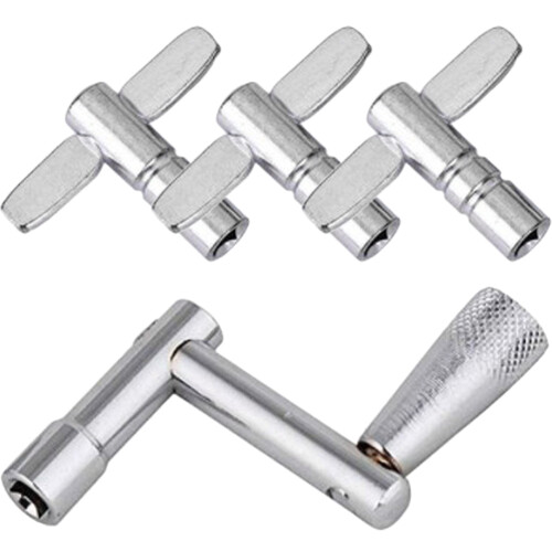 Drum Key Tuner Chromed Steel Drummers 20pcs 1