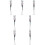 7 Pcs Bbq Fork Temperature Display Cook Indicator Cooking Thermometer 7