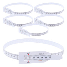 30 Pcs Infant Head And Arm Measuring Tape Plastic 56cm White