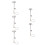 5Pcs Model Railway Street Light Mini Lamp For Sand Table Yard Decor 4