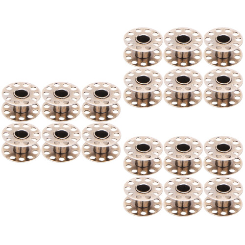75pcs Electric Sewing Machine Bobbins Spools Iron Storage Case Compact Embroidery Thread Organiser Beginner-Friendly 2
