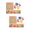 10 Pcs Wooden Cube Puzzle Toy With Storage Tray 8
