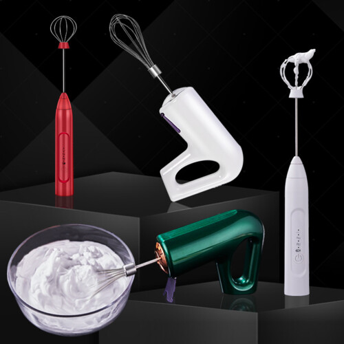 1Pc Handheld Electric Egg Mixer Multi Function Whisk For Cream And Cake 2