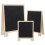 15Pcs Wood Mini Chalkboards Small Blackboard Signs for Decoration 3