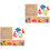 10 Pcs Wooden Cube Puzzle Toy With Storage Tray 5
