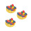 3Pcs Balance Building Blocks Colorful Stacking Sorting Toy 5
