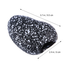 2Pcs Fish Tank Cichlid Stone Bream Pot Hideaway Breeding Cave Decor S