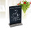 2 Pieces Table Chalkboard Signs Mini Message Baby Memo Blackboard 4