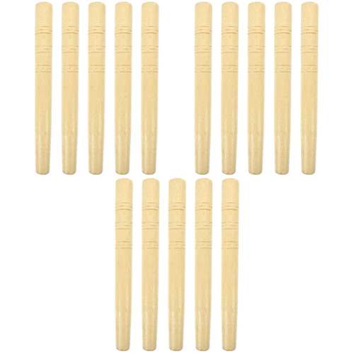 15 Pcs Wooden Replacement Handles For Sickles Hoes 2