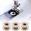 75pcs Electric Sewing Machine Bobbins Spools Iron Storage Case Compact Embroidery Thread Organiser Beginner-Friendly 8