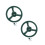 2Pcs Swing Disc Large Round Plate Playground Accessory 8