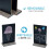 2 Pieces Table Chalkboard Signs Mini Message Baby Memo Blackboard 6